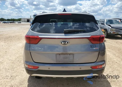 2017 Kia Sportage Sx from USA, damaged, VIN KNDPR3A68H7249075